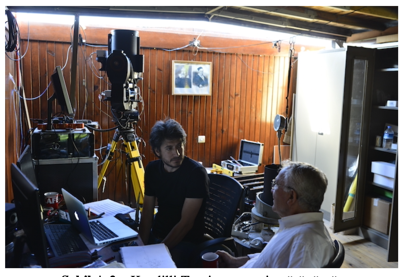 The first DZCS of Turkey. In the Lab. w\ Prof. Dr. Rasim Deniz